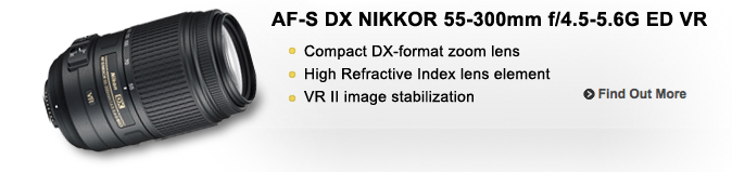 NIKKOR 55-300mm f4.5-5.6G ED VR