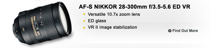 NIKKOR 28-300mm f3.5-5.6 ED VR
